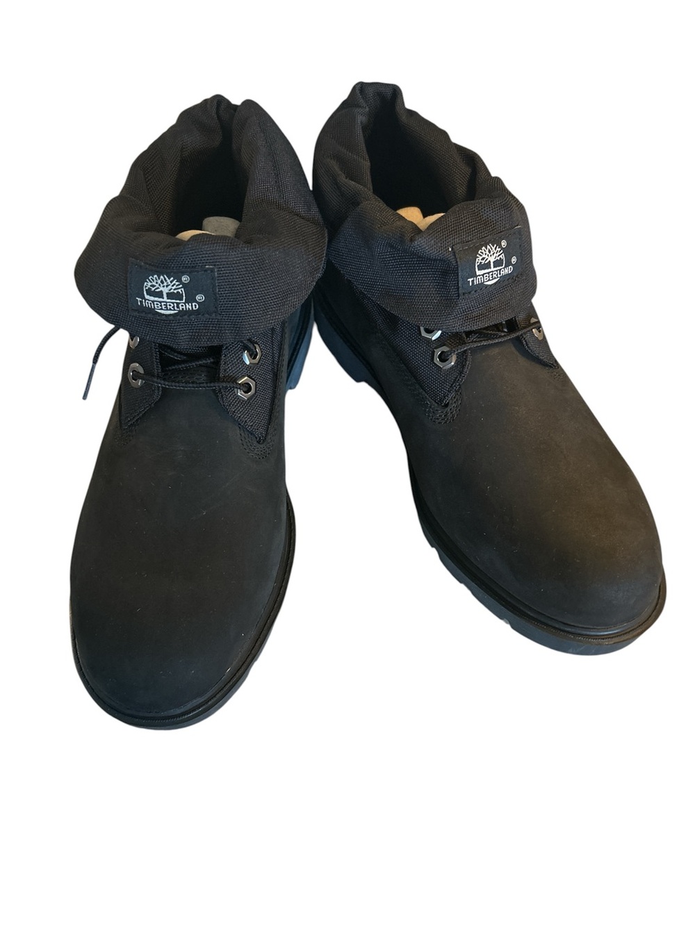 Timberland Men's Black Roll top Ankle Boots size 11